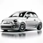 Fiat 500 small detail valets