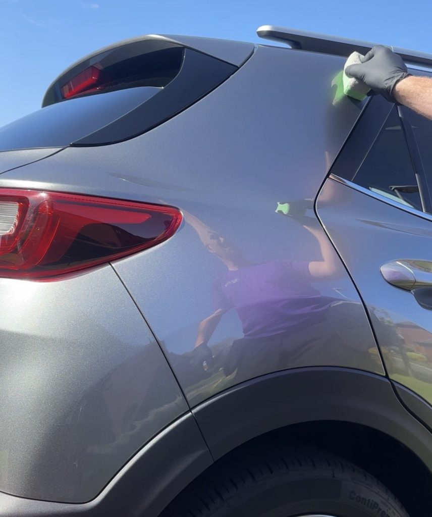 Reign Ceramic Coating applied to a car in Wilmslow