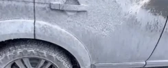 car valeting snow foam